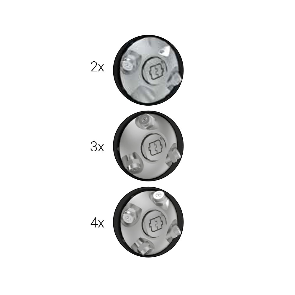 Vista 3 de Cabezal de rotacion controlada Hidro Jet TK2